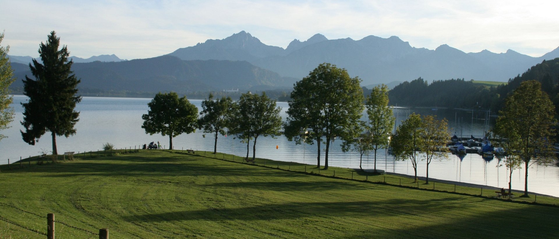 Radtour Forggensee