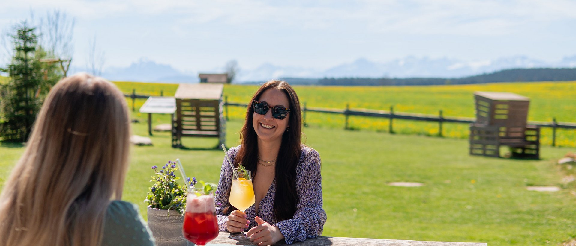 Gartenparty im Allgäu | Afterwork & Drinks im Das Weitblick Gartenparty im Allgäu | Afterwork & Drinks im Das Weitblick