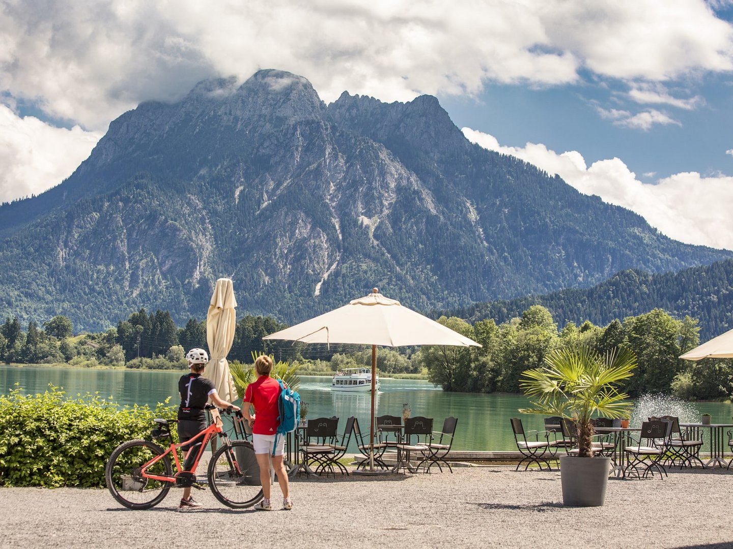 Radtour Forggensee Radtour Forggensee